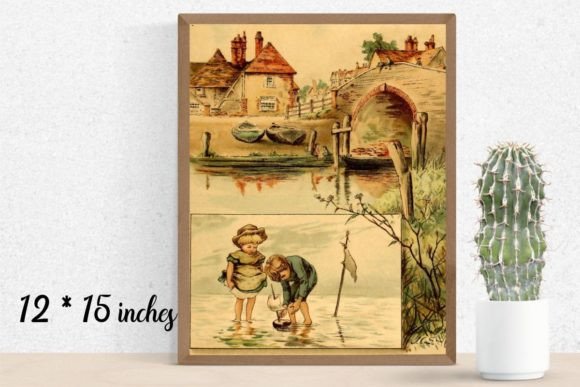 Download Vintage Wall Art Prints, French Wall Art - Premium Resources