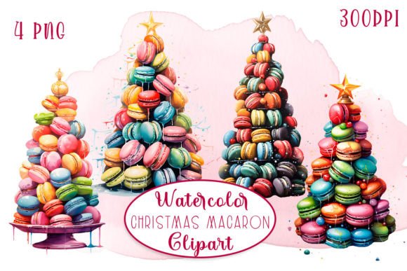 Download Christmas Tree Macaroons Cookie Clipart - Christmas tree Collection