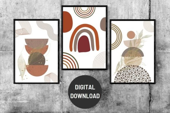 Download Minimalist Abstract Boho Wall Art Prints - Premium Resources