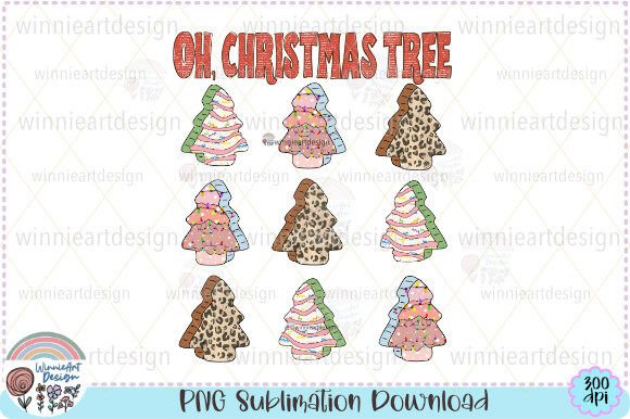 Download Oh Christmas Tree Cakes Retro Holiday - Christmas tree Collection